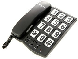 Проводной телефон Колибри KX-530 черный